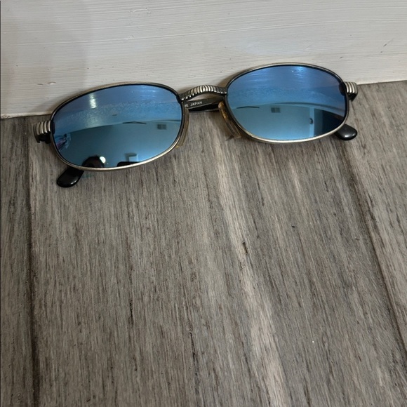Vintage Revo Made in Japan Oval Mirror Sunglasses Y2K Retro 90s SEC Core